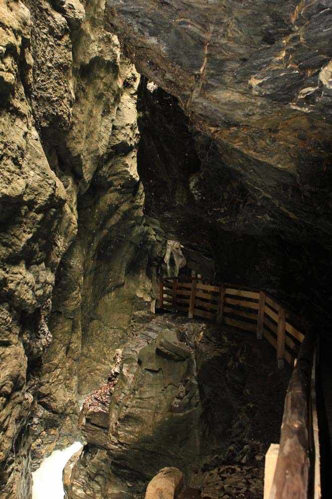 Die Liechtensteinklamm mit Wasserfall 2